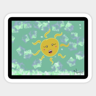 Tonie the Sun Sticker